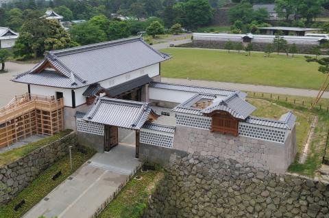 河北門の復元整備