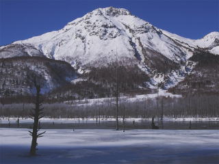 山の写真