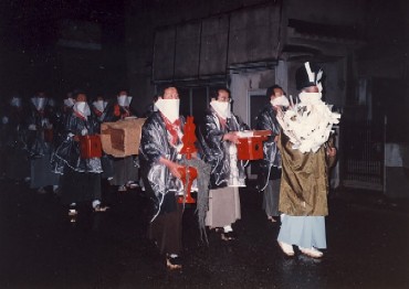 重蔵神社如月祭のお当行事