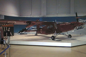 ピラタスPC-6  南極観測用軽飛行機の写真