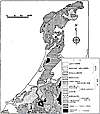 石川県の地質図