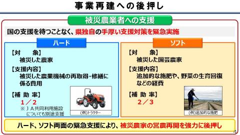 事業再建への後押し(2)