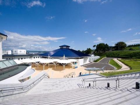 のとじま臨海公園水族館「ジンベエザメ館」