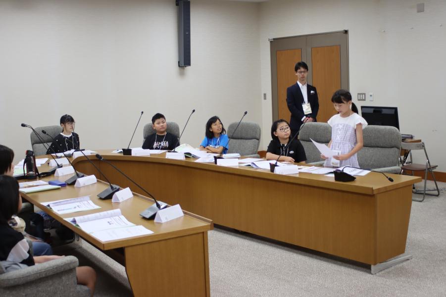 19日ふれあいトーク「自分が議員になったらやってみたいこと」
