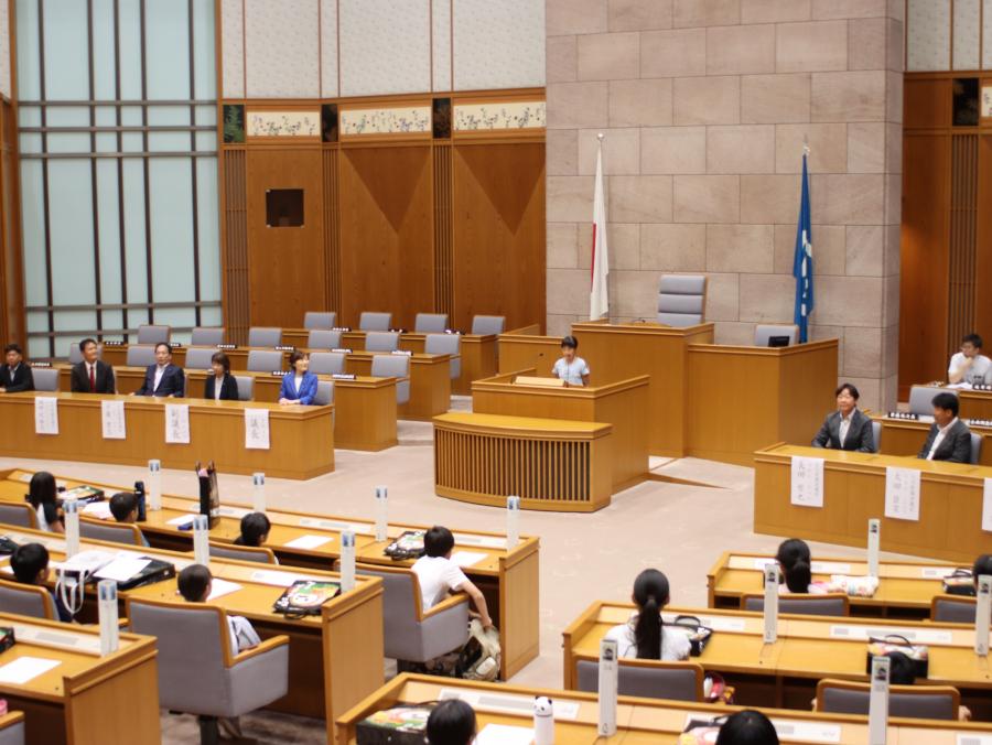 グループ代表による感想発表