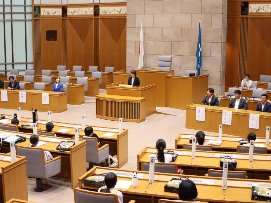 八田副議長の講評
