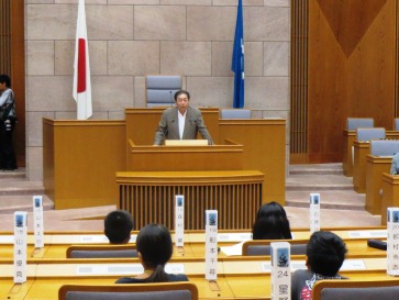 副議長講評