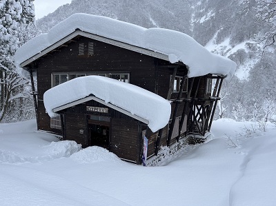 20231223大雪の観察舎