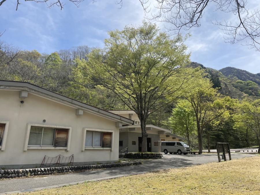 中宮展示館前の様子