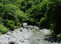 川遊び