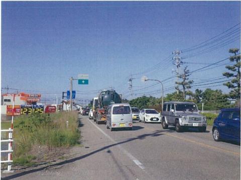 渋滞状況（松本交差点周辺）