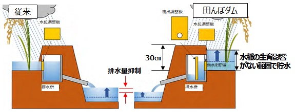 田んぼダム