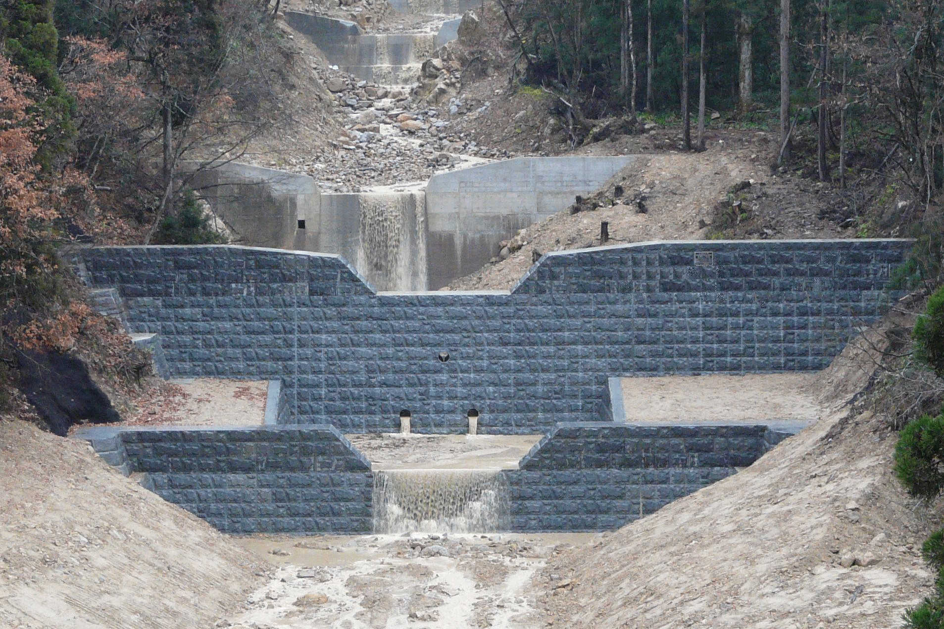 知事賞（蛇谷地区渓間工事）