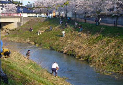 竹橋振興会　活動風景の写真