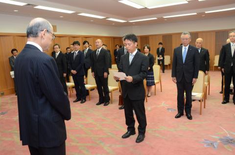 決意表明（於古川を守る会）