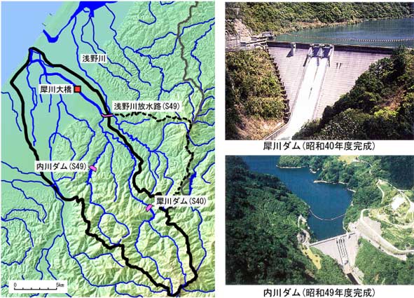 犀川ダム・内川ダム