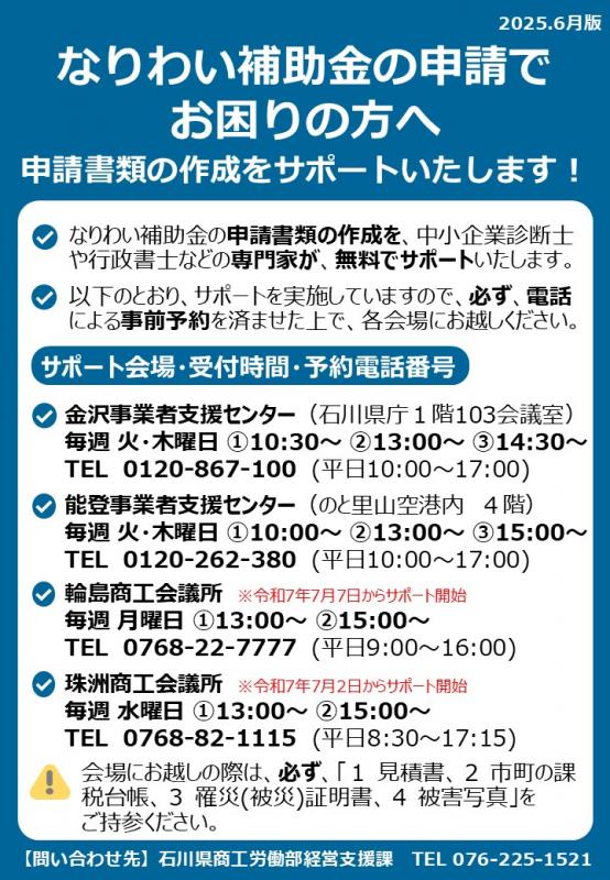 申請作成サポート