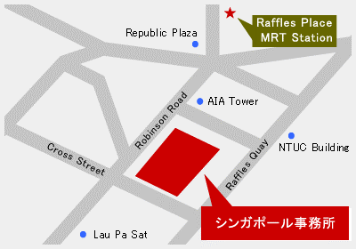シンガポール地図
