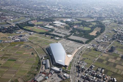 西部緑地公園航空写真