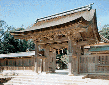 気多神社神門