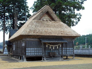 松尾神社拝殿  附棟札1枚