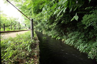 辰巳用水附土清水塩硝蔵跡の写真