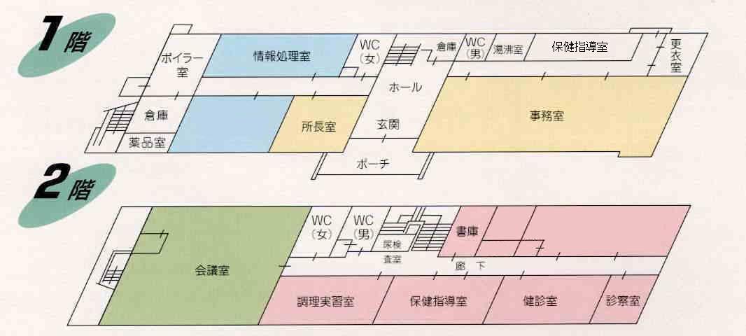 加賀地域センター配置図