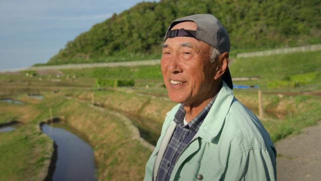 風化防止（千枚田）