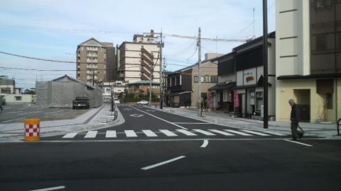 （都）湯元和倉温泉駅線  中心部（施工状況）