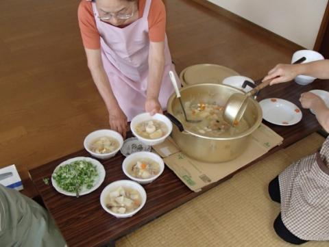 久江集落昼食1