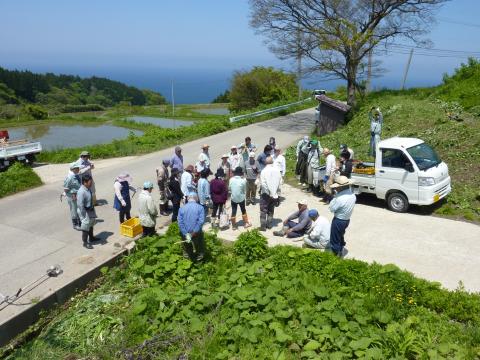 輪島小池開会式1