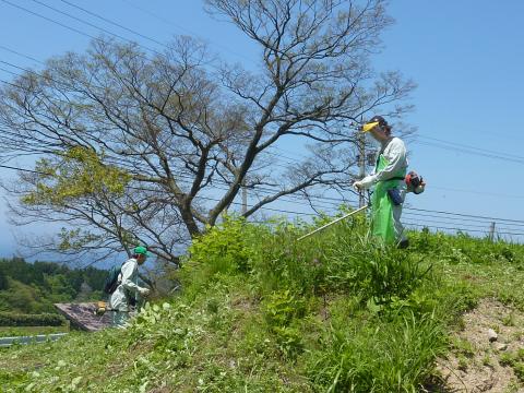 輪島小池作業の様子2