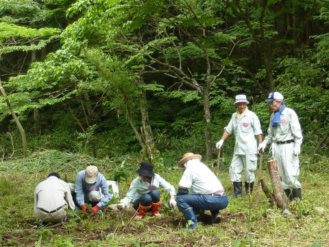 東谷口地区作業の様子1