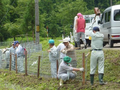 東谷地区作業の様子2