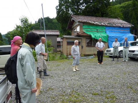 東谷地区閉会式