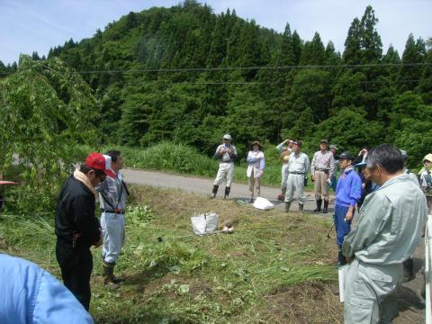 丸山集落開会