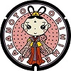 中能登町マンホール（織姫）