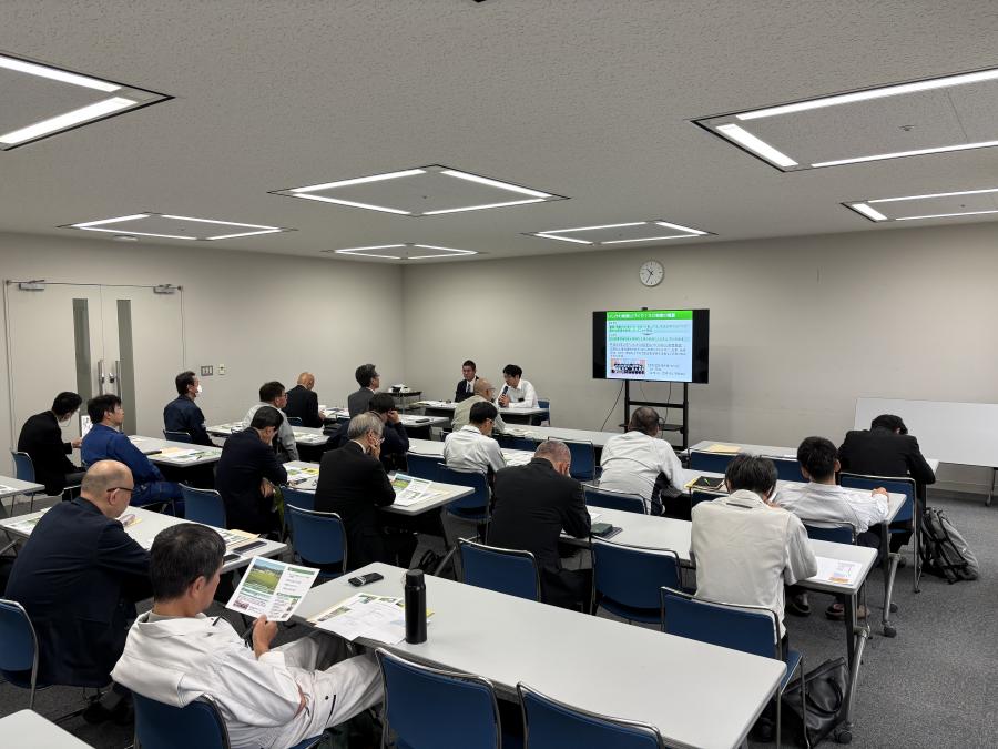 10月22日企業の森づくり説明会写真