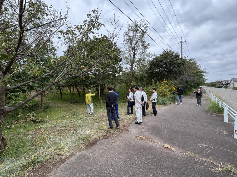 10月22日企業の森づくり現地見学会1