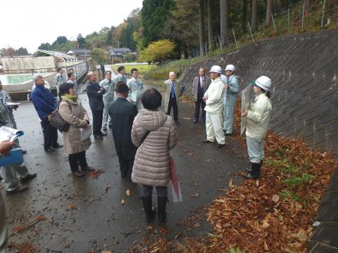 現地視察写真（緩衝帯整備）金沢市堅田・深谷地区