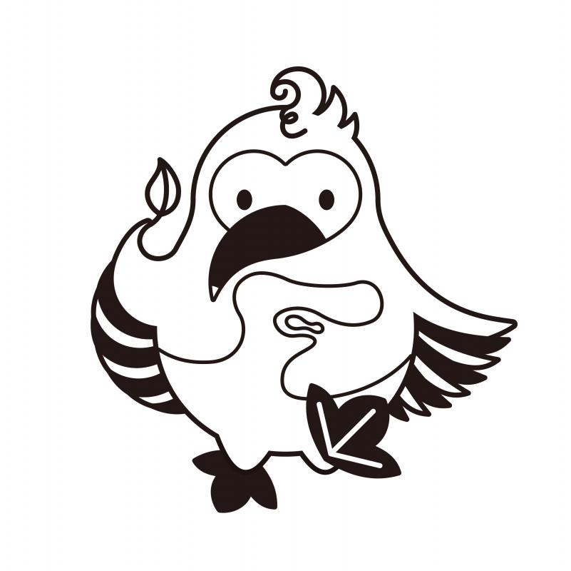 キャラクター基本白黒