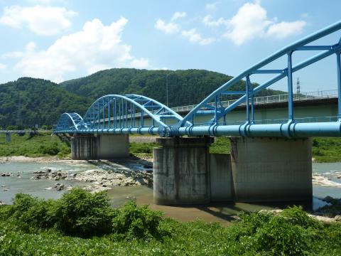 手取川水管橋