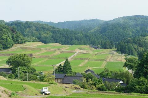 神子原の棚田と集落