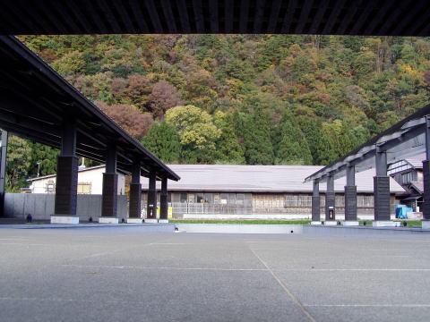 額縁効果の風景