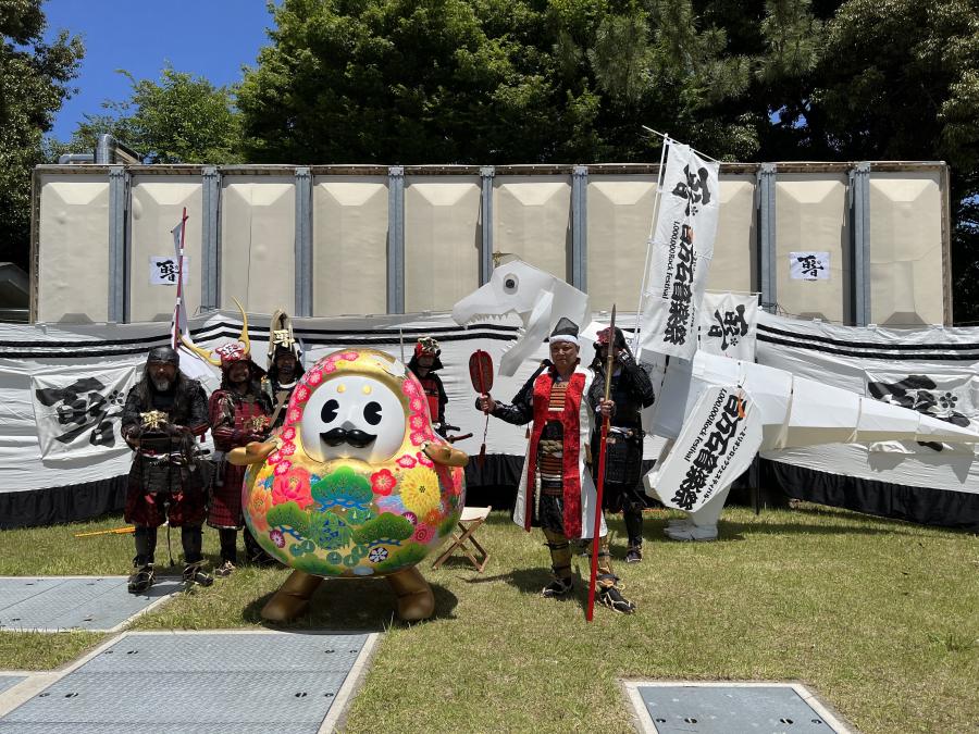 武将隊とひゃくまんさん