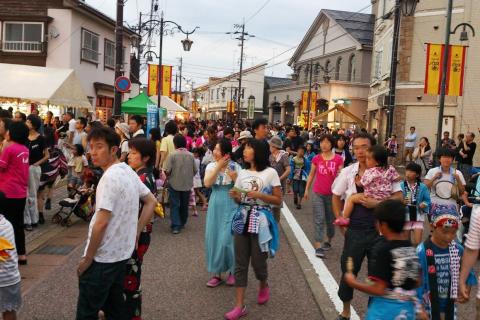 羽咋まつり会場の様子