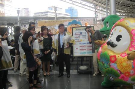 北陸デスティネーションキャンペーン大阪駅PRイベント３